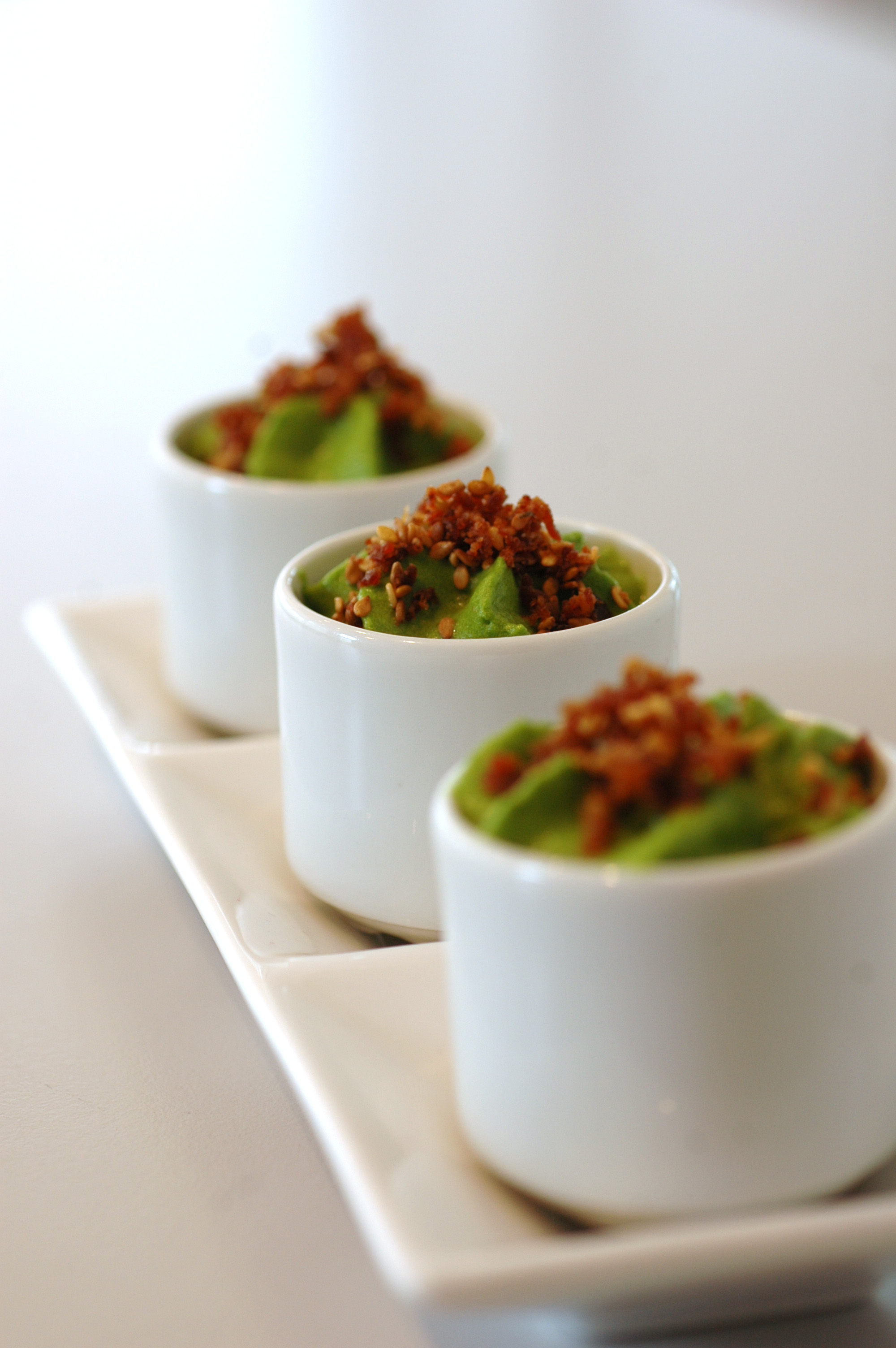 Royale de Foie gras, Emulsion de laitue lard fumé et sésame torréfié de Jérémy MORIN