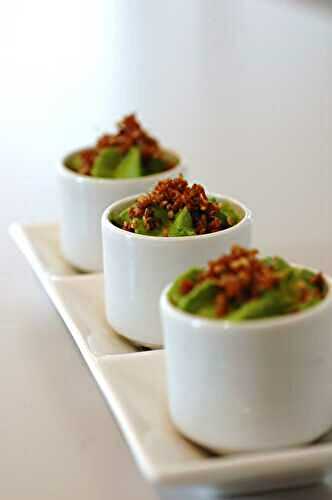 Royale de Foie gras, Emulsion de laitue lard fumé et sésame torréfié de Jérémy MORIN