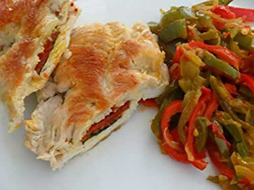 Saltimbocca de dinde au chorizo