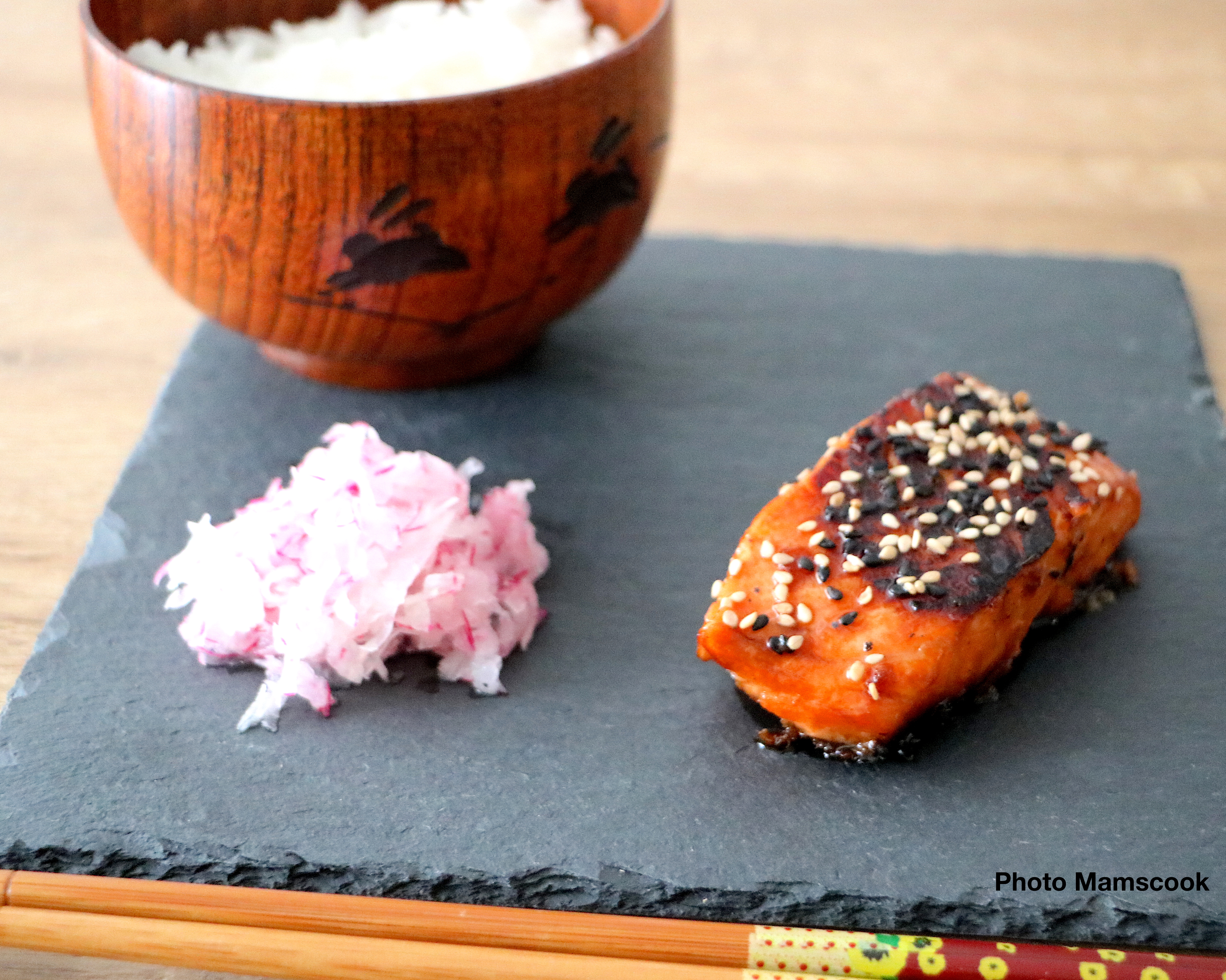 Saumon Teriyaki, comme au Japon!