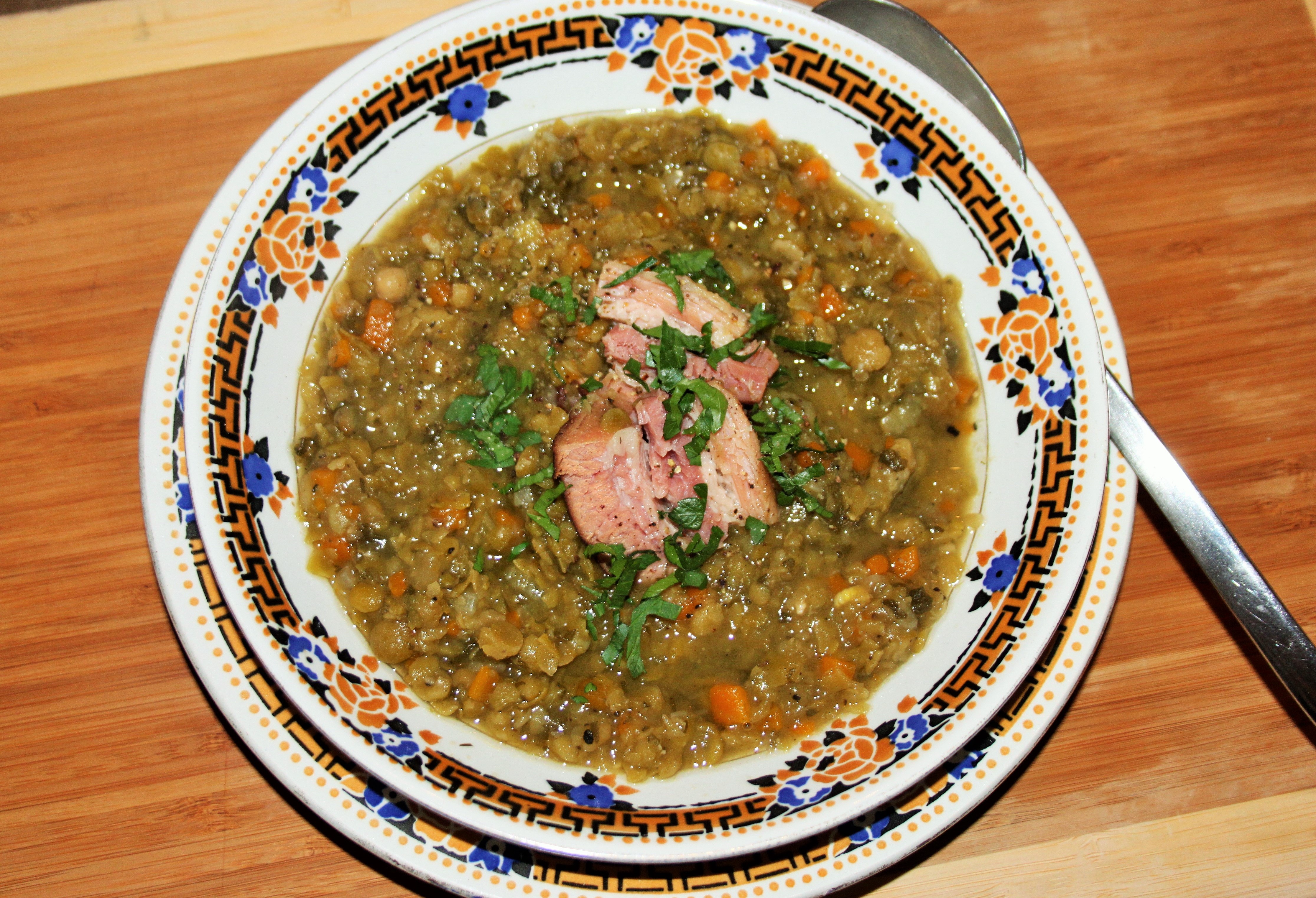 Soupe canadienne aux pois cassés