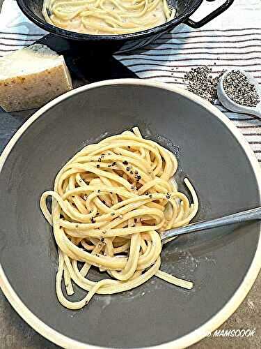 Spaghetti cacio et pepe