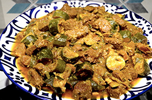 Tajine d'agneau aux courgettes