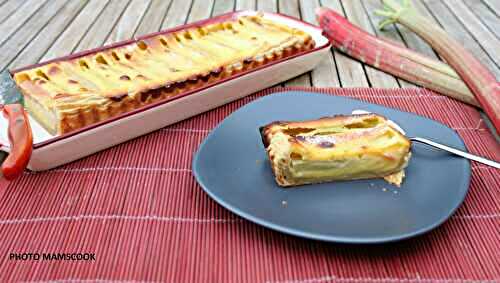 Tarte à la rhubarbe