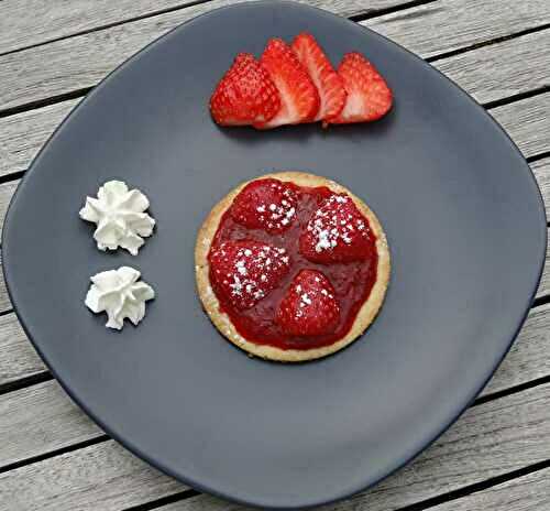 Tartelette aux fraises à ma façon