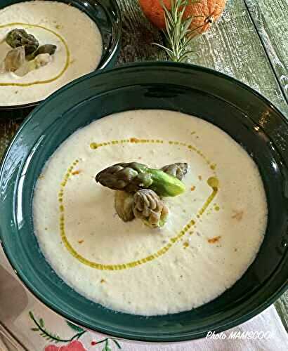 Velouté aux asperges... à déguster chaud ou froid!