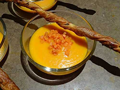 Velouté de carottes au cumin
