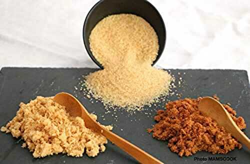 Vergeoise, Cassonade, est-ce la même chose? Quelles sont les différences?