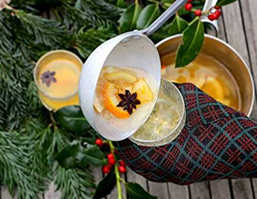 Vin blanc chaud aux épices