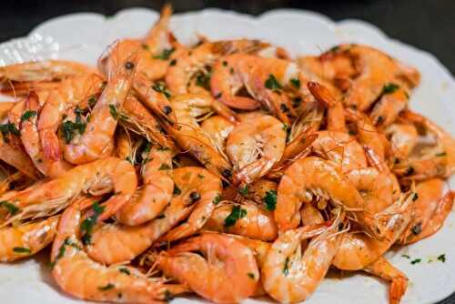 Gambas au four : recette et cuisson