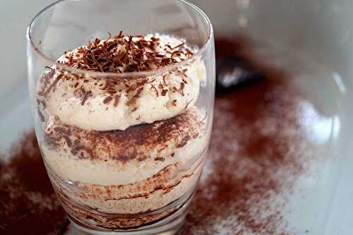 Mousse au chocolat blanc