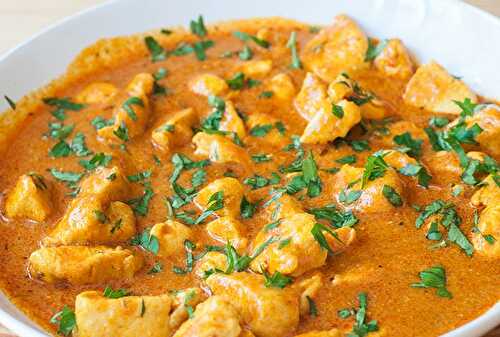 Poulet au curry