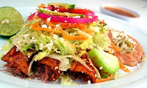 Recette d'enchiladas mexicaines, faciles et délicieuses