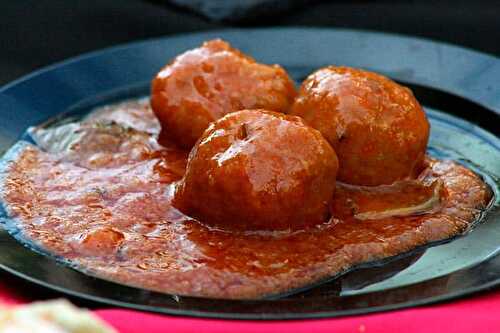 Recette de boulettes de viande hachée de poulet