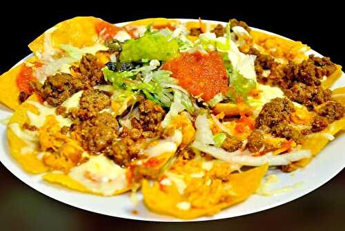 Recette de nachos mexicains (chips mexicaines au four )