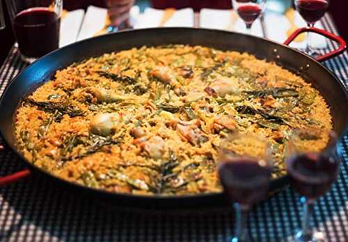 Recette de paella valencienne