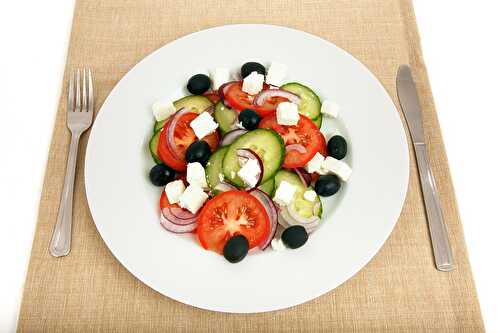 Recette de salade grecque traditionnelle