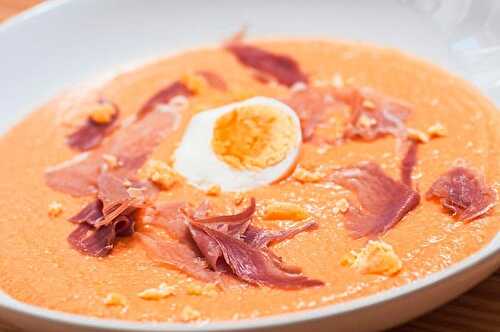 Recette de salmorejo de Cordoue : une soupe froide espagnole
