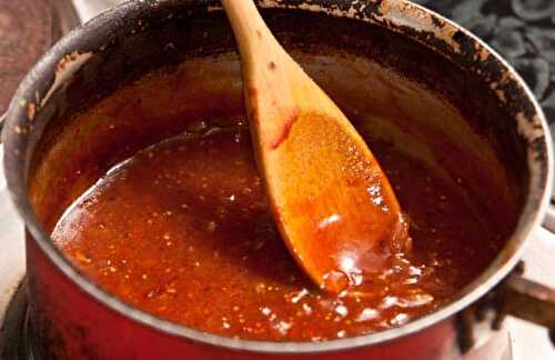 Recette de sauce barbecue maison ( sauce bbq )