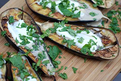 Salade d'aubergine facile (et fraîche)