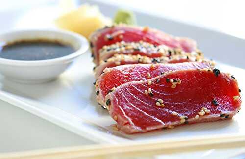 Tataki de thon, recette japonaise facile