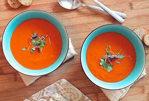 Velouté de tomates : recette de grand-mère