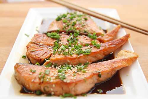 La recette du saumon teriyaki