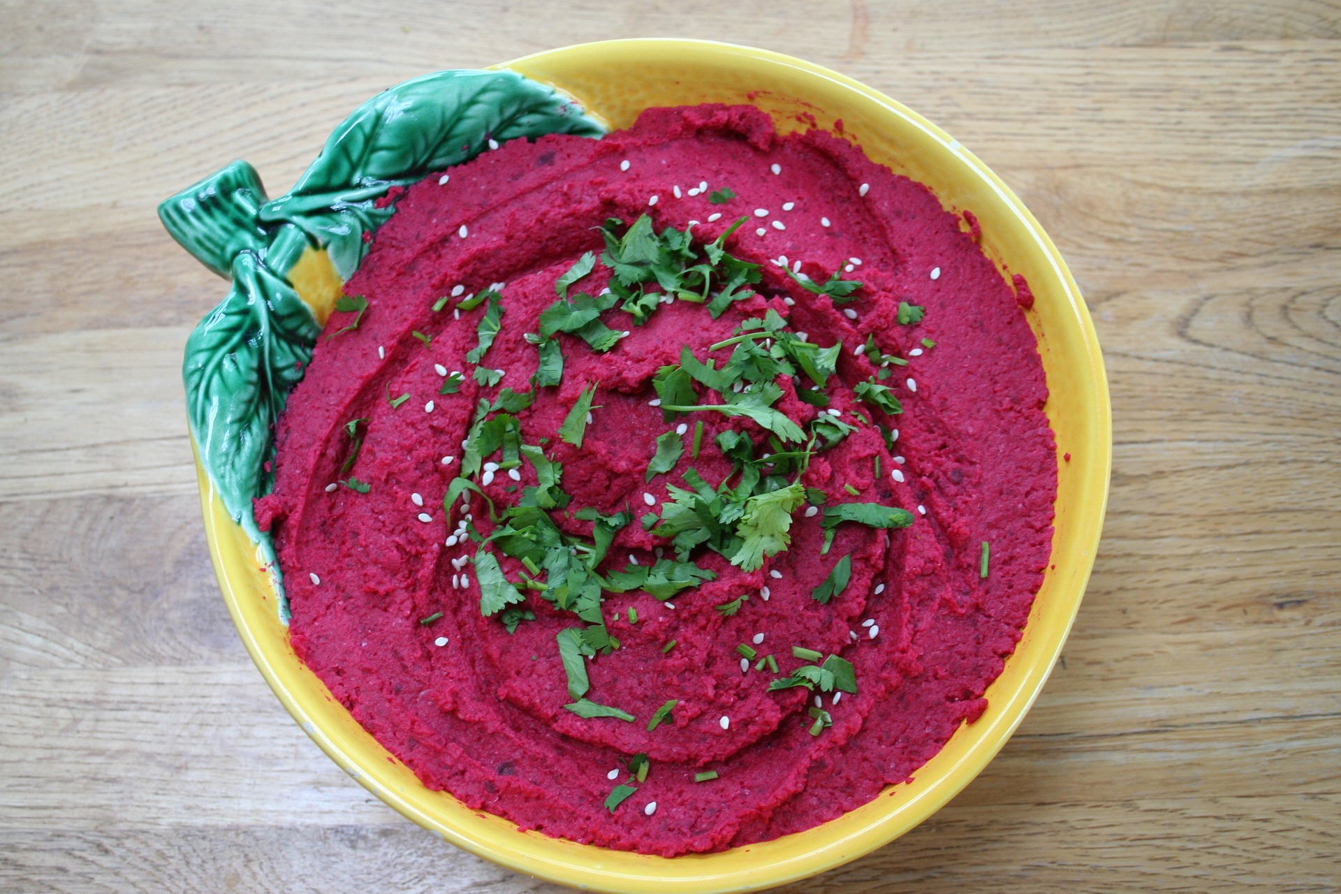 Recette du houmous de betteraves rouges