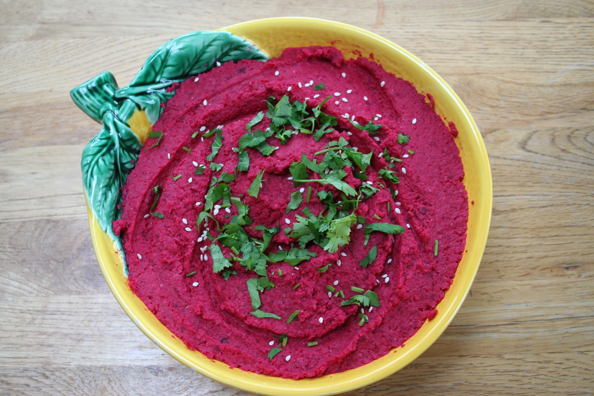 Recette du houmous de betteraves rouges