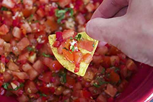 Recette du pico de gallo, facile et rapide 