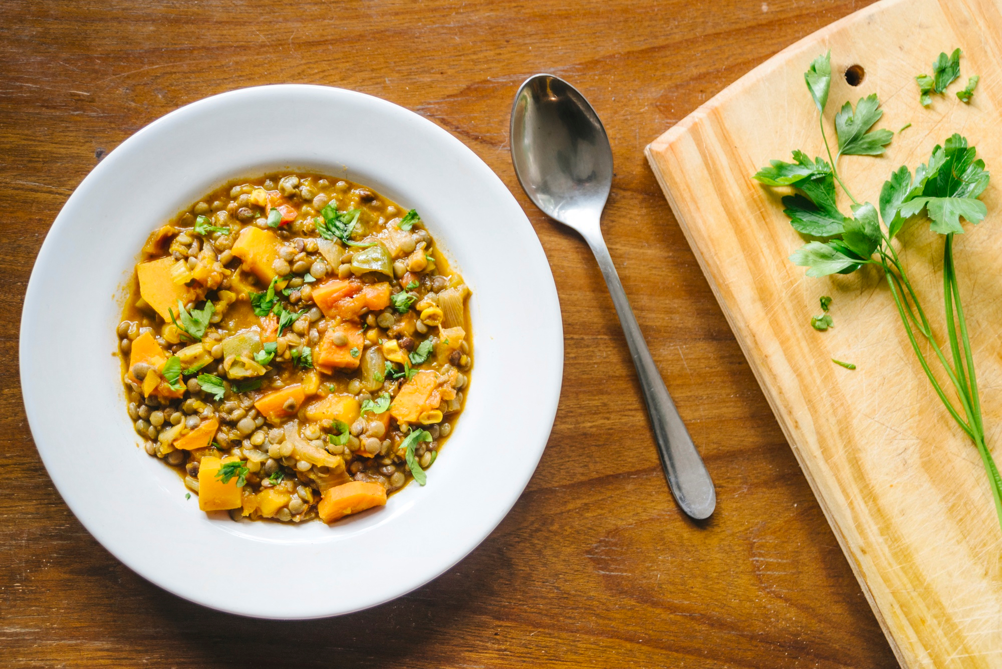 Recette pour la cuisson des lentilles vertes