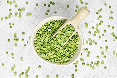 Recette pour la cuisson des pois cassés