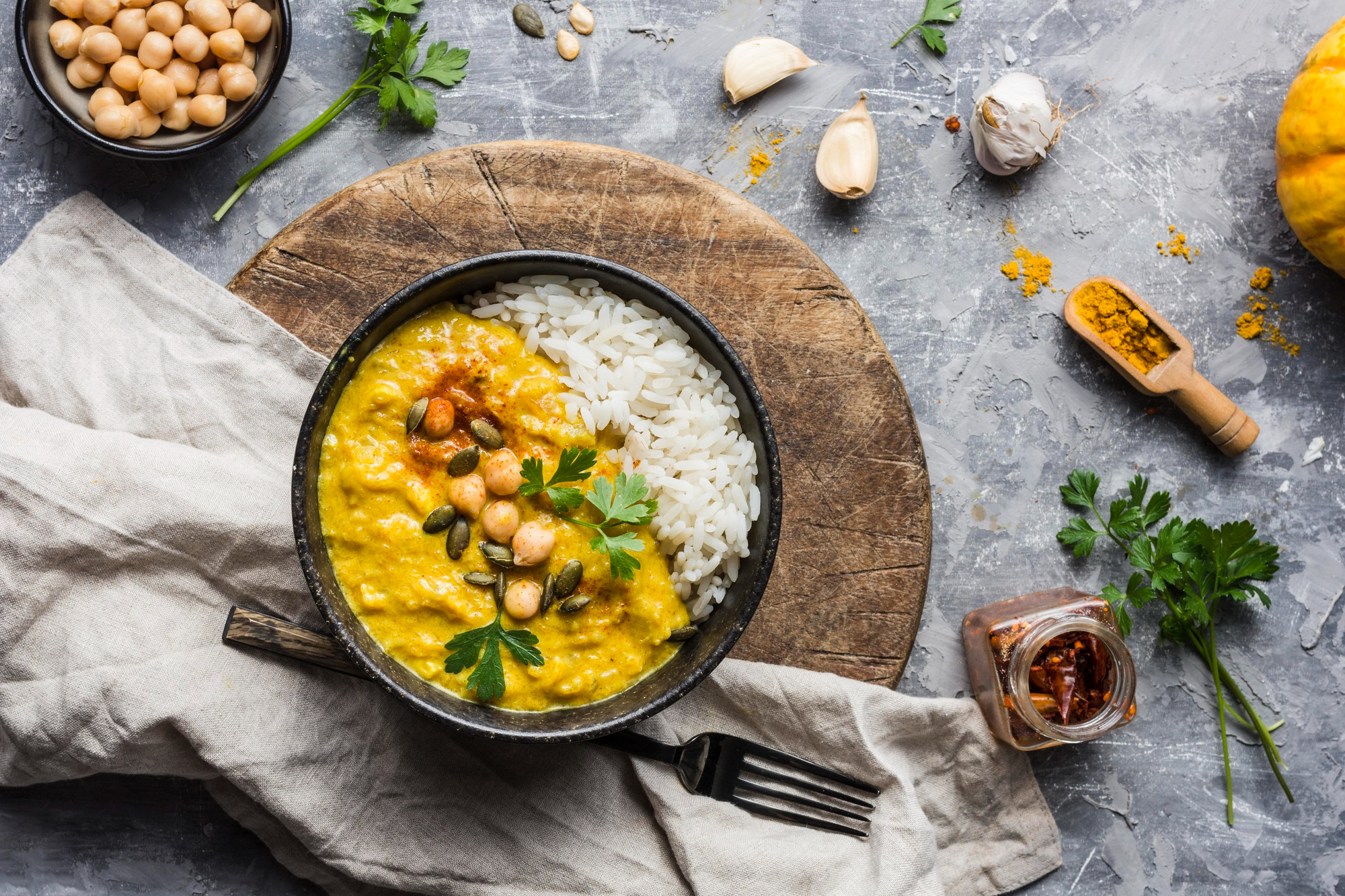 La recette du curry de lentilles corail