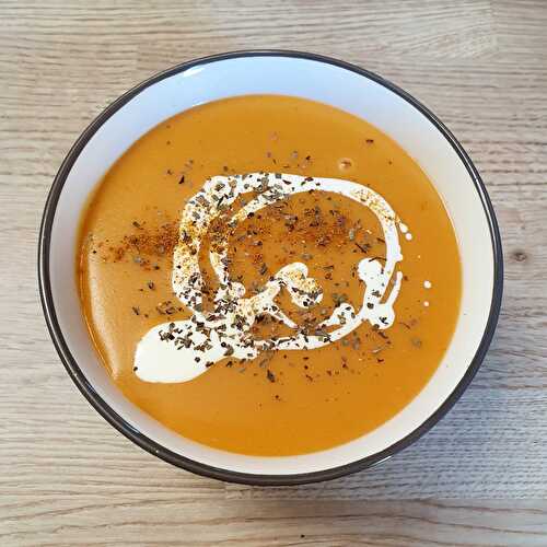 Soupe de lentille corail (283 Kcal)