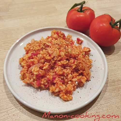 Risotto à la tomate et au romarin (457 Kcal)