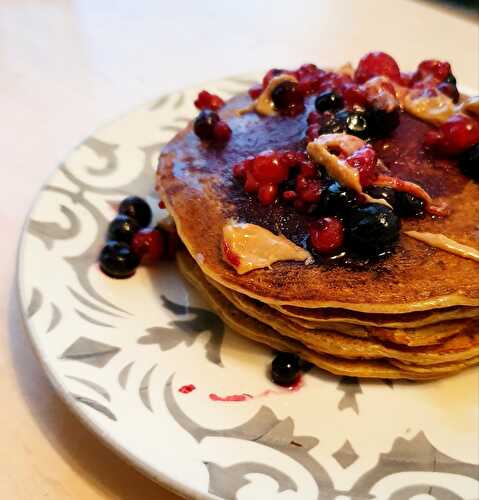 Pancakes protéinés (357 Kcal)