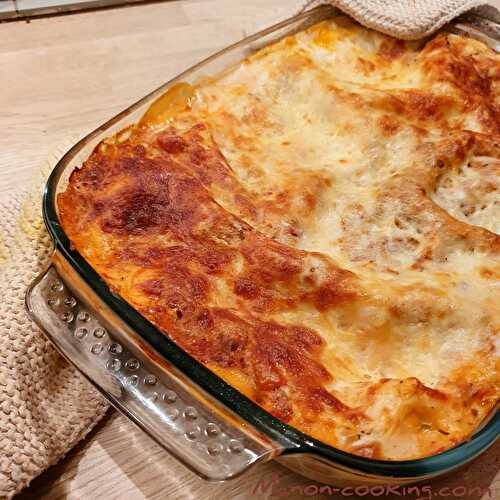 Lasagnes légères (482 Kcal)