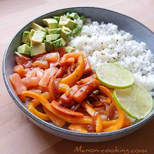 Sushi bowl (685 Kcal)