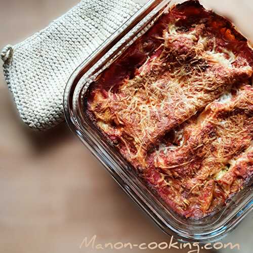 Lasagnes poulet/basilic (607 Kcal)