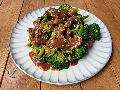 Bœuf au brocoli asiatique facile en 20 min
