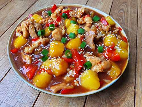 Poulet à l'ananas