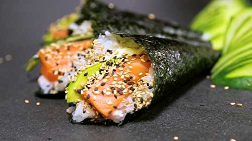 Temaki : les sushis en cônes