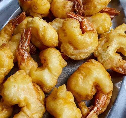 Tempura de crevettes