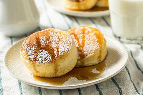 Pancakes soufflés japonais