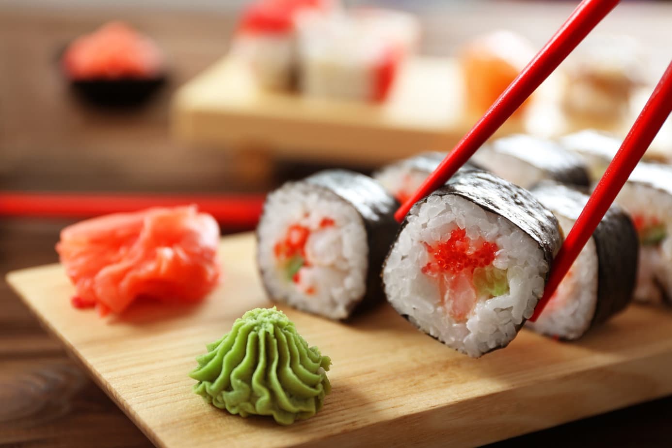 Recette de masago sushi