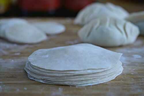 Pâte pour feuilles à gyoza