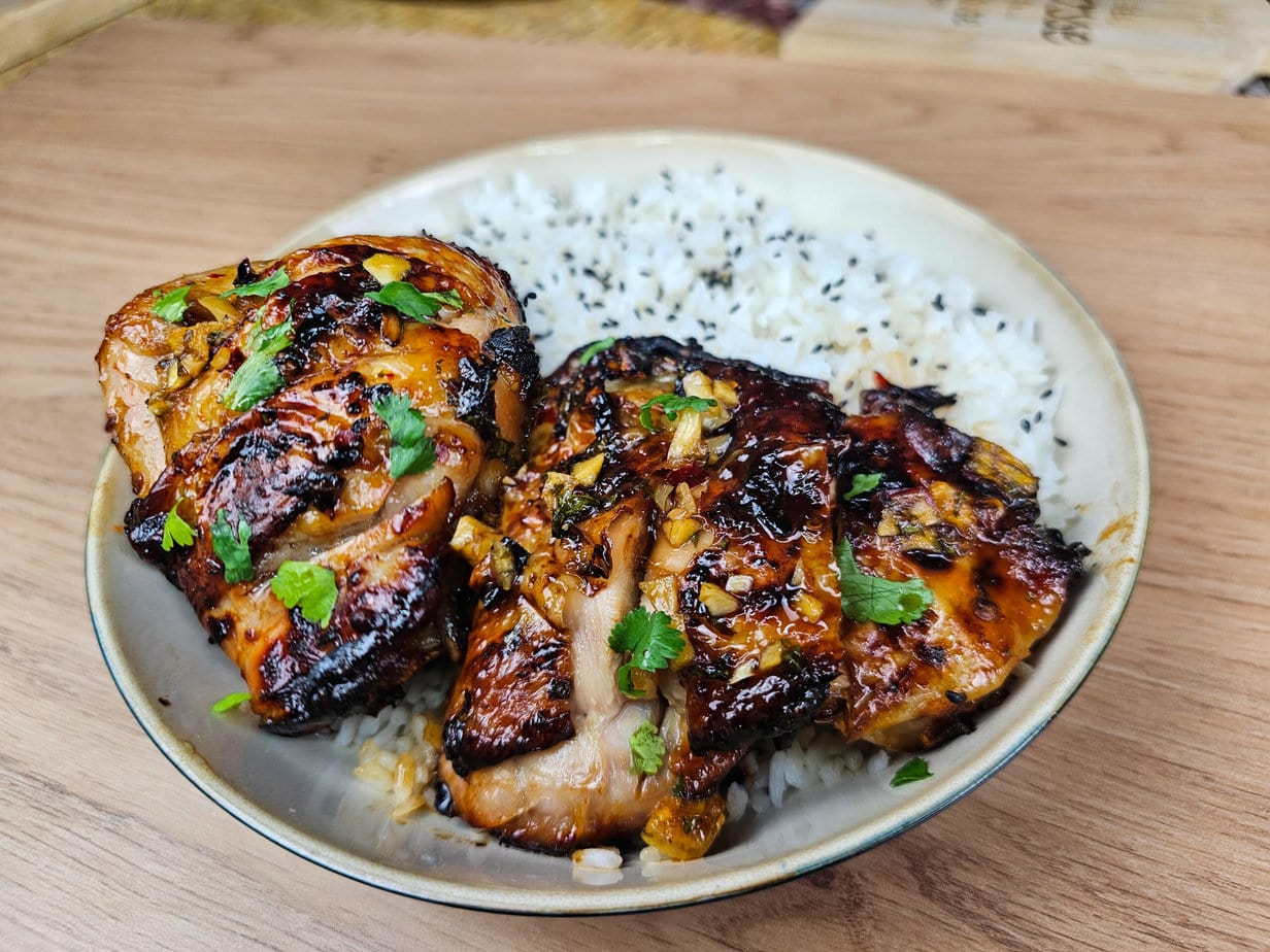 Poulet rôti vietnamien au air fryer