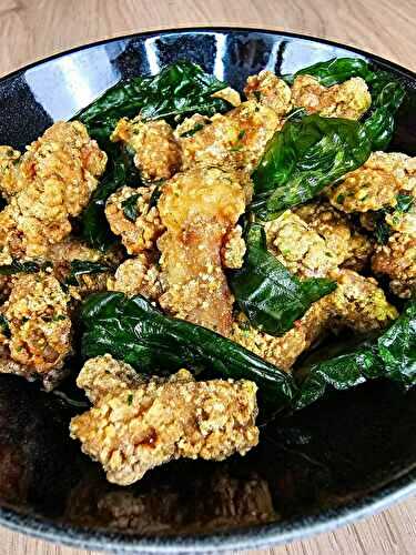 Pop corn chicken taiwanais ultra croustillant 鹽酥雞