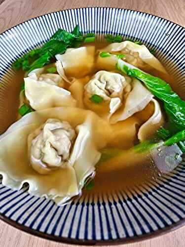 Authentique soupe wonton - 馄饨汤