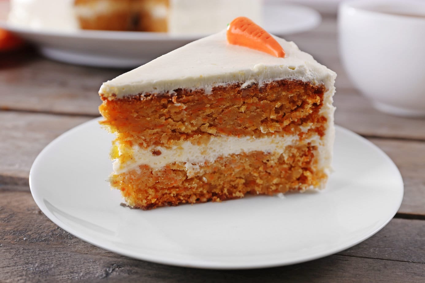 Authentique carrot cake américain